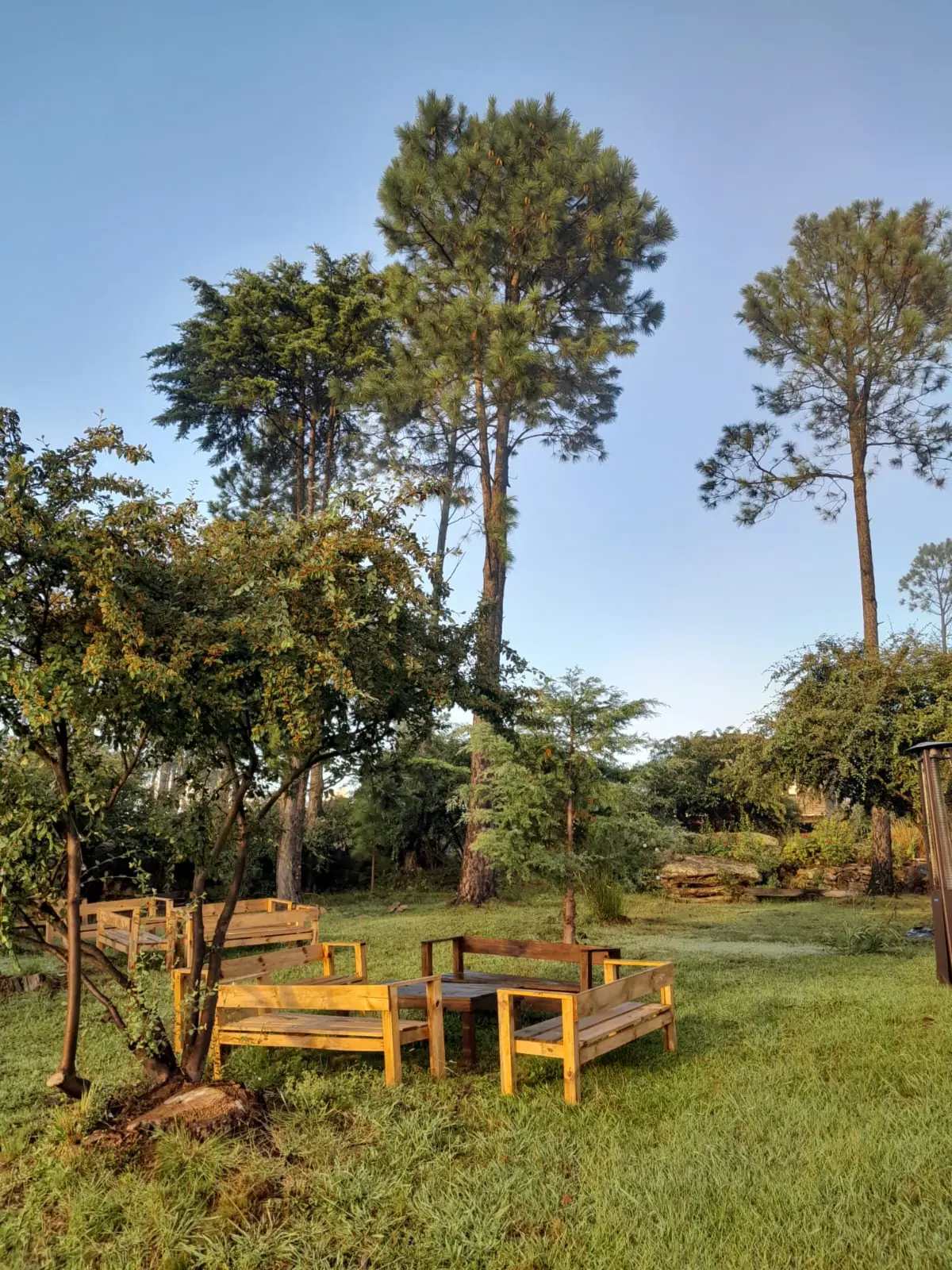Patio del refugio